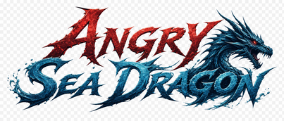 Angry Sea Dragon Logo